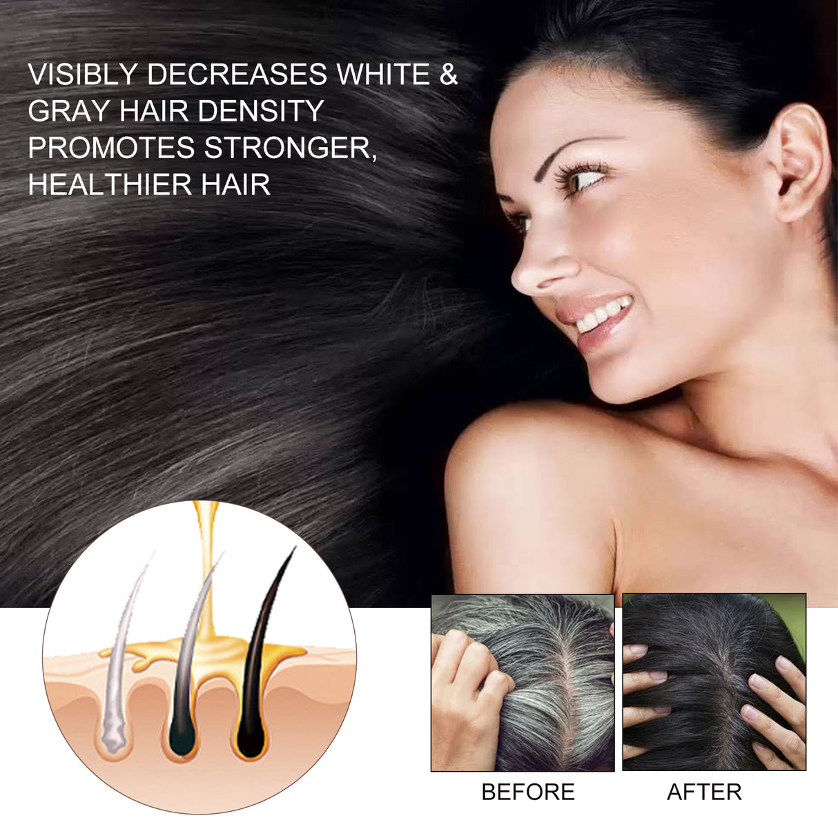 Organic Bamboo Charcoal Shampoo Bar, Deep Cleansing Scalp Strong And Strong Hair Nourishing Repair Improve Dry Shampoo Soap - V.I.P Digital Presence