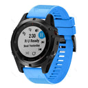 Correa de silicona de liberación rápida FIFATA para Garmin Fenix ​​6, 6S, 6X, 5X, 5, 5S, 3, 3HR, Forerunner 935 y 945.