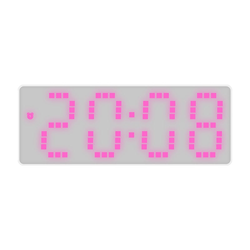 Simple Style LED Electronic Alarm Clock Battery and Plug-in Dual-use Timepiece Yida Time - V.I.P Digital Presence