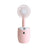 New Rotary Spray Fan USB Rechargeable Mini Humidifier Portable Silent Shaking Head Fan - V.I.P Digital Presence