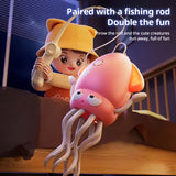 Creative Dancing Squid: auto-sense, obstacle-avoid e-pet with music, lights, rechargeable & interactive gift. - V.I.P Digital Presence
