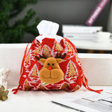 Christmas tote bag gift apple bag Christmas decoration 3D gift bag printed gift bag - V.I.P Digital Presence