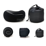 Memory Foam Neck Pillow Cervical Vertebra Travel Portable Noon Break Aircraft U Type Of Pillow Sleep Camping Pillow Carry Bag - V.I.P Digital Presence