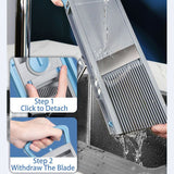 Multifunctional Vegetable Chopper and Fruit Slicer Set - Manual Food Grater and Cutter for Potatoes - V.I.P Digital Presence