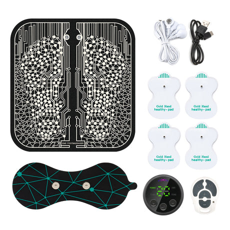 The Latest Remote Control With Patch Ems Tens Smart Shiatsu Foot Massager Muscle Stimulator Vibration Massage Pad - V.I.P Digital Presence