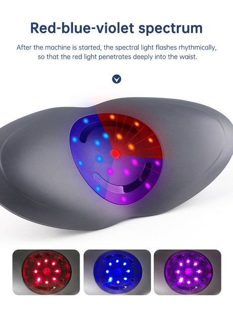 Waist Massager Lumbar Traction Inflatable Hot Compress Back Cervical Stretcher Massage Air Pressure Reduce Relief Pain - V.I.P Digital Presence