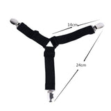 Bedding Article Accessory 4pcs  Nylon Buckle Elastic Band Non Slip Sheet Fixer Holder for Bed sheets Practical Bedspread