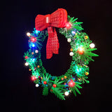 Building block lighting compatible with LEGO 40426 Christmas wreath holiday gift LED lights LEGO lights - V.I.P Digital Presence