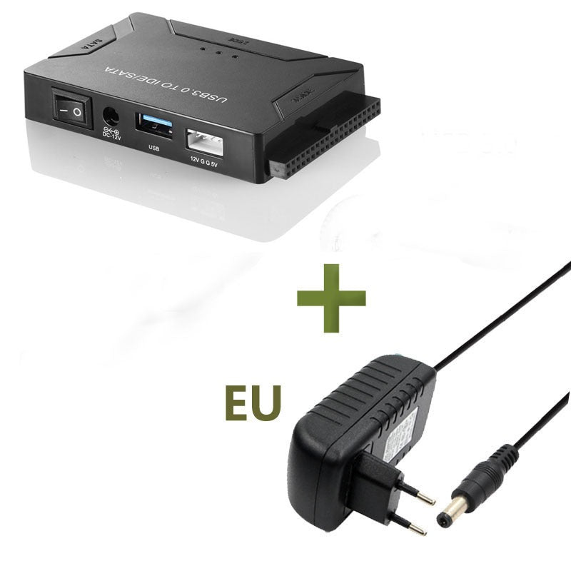 USB 3.0 hard drive adapter for three purposes USB 3.0 to SATA/IDE easy drive cable multifunctional easy drive cable - V.I.P Digital Presence