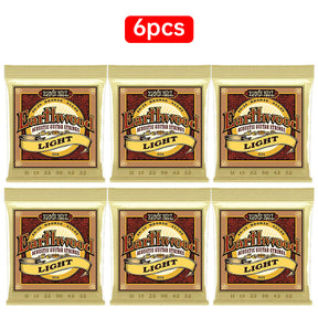 6 sets of Ernie Ball 2003-2008Folk strings，2403-2409classical strings for electric & acoustic guitars - V.I.P Digital Presence