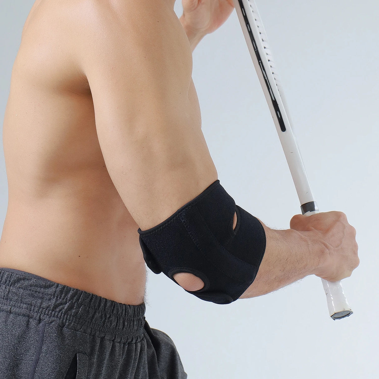 Outdoor sports fitness tennis training running adjustable fixed elbow strap protective gear - V.I.P Digital Presence