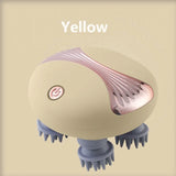 Mini Electric Head Massager Relax Shoulder Neck Deep Tissue Red Light Therapy Body Scalp Massage Kneading Vibrating Device - V.I.P Digital Presence