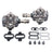 Mountain bike self-locking pedal bicycle lock pedal ultra-light DU bearing SPD pedal M8100 pedal - V.I.P Digital Presence