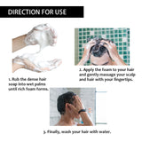 Root Activator Soap Bar, Hair Nourishing And Moisturizing Clean And Smooth Hair Roots Natural Black Thick Hair Care Shampoo Soap - V.I.P Digital Presence