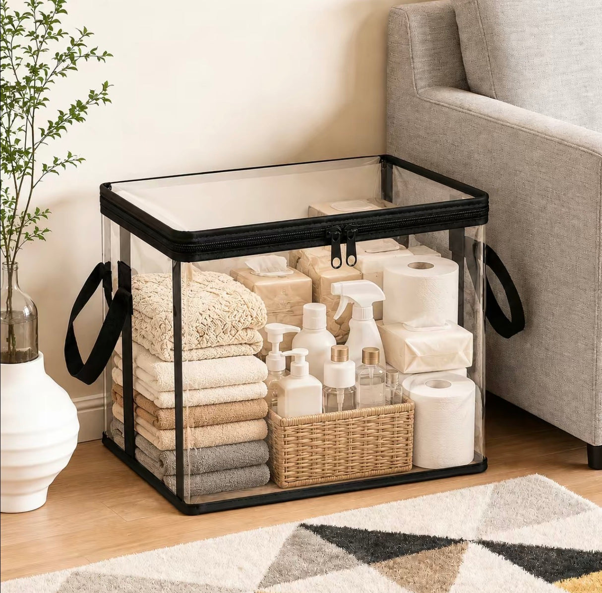 PlushNest Storage Box