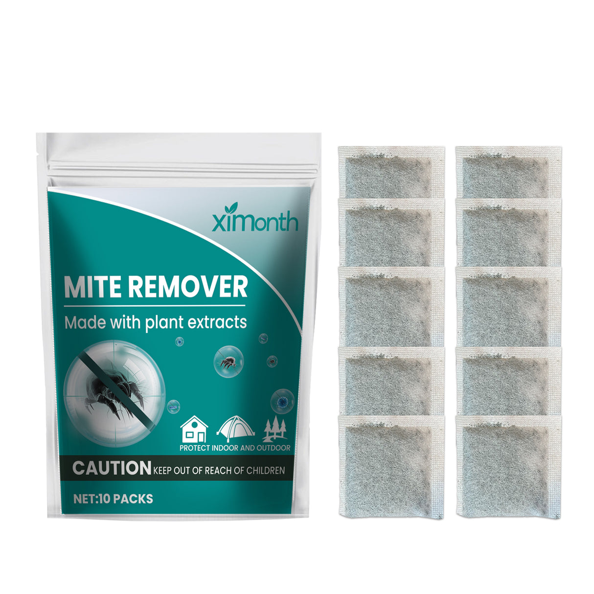 Herbaceous Mite Control Kit Travel Outdoor Camping Home Bedding Clothing Herbaceous Mosquito Repellent Mite Control - V.I.P Digital Presence