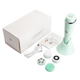 4 IN 1 Electric Face Deep Cleansing Brush Spin Pore Cleaner Face Wash Machine Makeup Remove Waterproof Facial Massager Skin Care - V.I.P Digital Presence