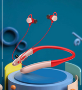 Auriculares inalámbricos Bluetooth 5.0 AKZ-R8, modelo privado, para colgar en el cuello, con interruptor magnético, estéreo, para gimnasios