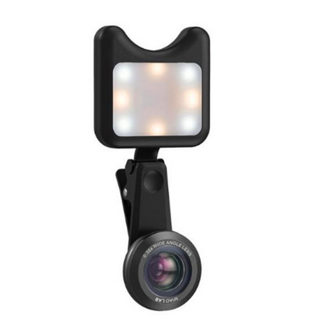 ALLOET 3 in 1 Phone Camera Lens 0.36X Wide Angle 15X Macro Lenses Kit Beauty Selfie Flash Fill Light Clip For iPhone iPad Xiaomi - V.I.P Digital Presence