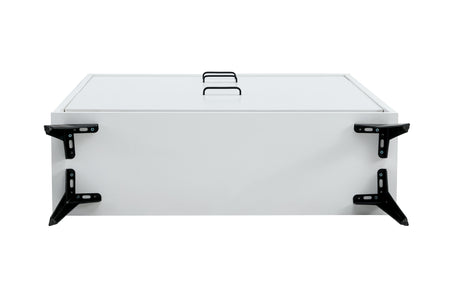 Shoe Cabinet , Shoe storage shelves, metal leg, White - V.I.P Digital Presence