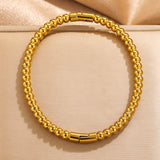 Fashion bamboo titanium steel bracelet female summer niche cold style ins stainless steel retro bamboo jewelry - V.I.P Digital Presence