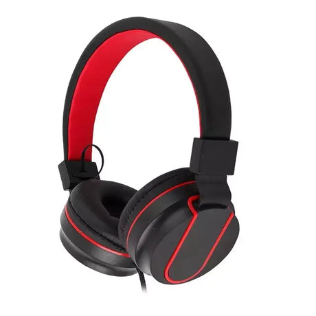 Head mounted wired earphones for e-sports, chicken eating, with microphone for phone and computer calls, universal earphones for gaming - V.I.P Digital Presence