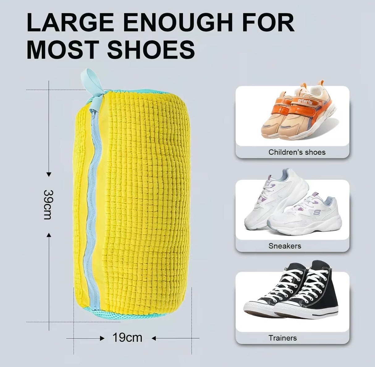 ShieldWash Shoe Bag