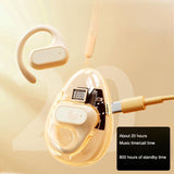 Z68 Pro Transparent Open Bluetooth Earphones OWS Intelligent Digital Display Ultra Long Battery Life Sports - V.I.P Digital Presence