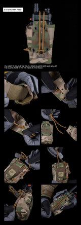 Multifunctional Camouflage Tactical Bag - V.I.P Digital Presence