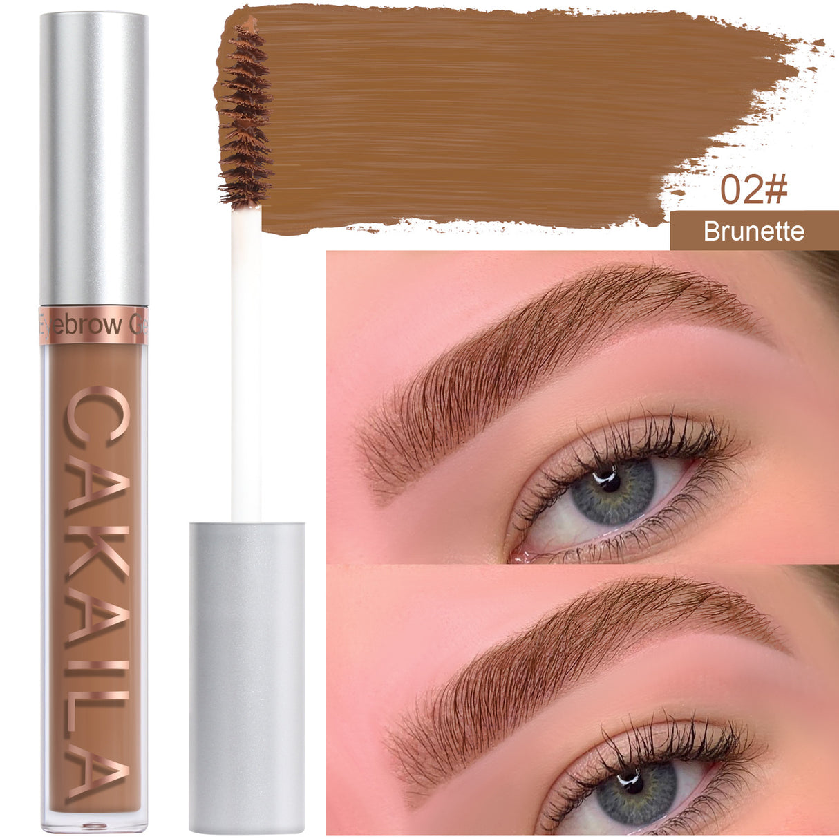CAKAILA  Eyebrow dye matte non-smudge dyeing makeup eyebrow shaping eyebrow dye mascara set - V.I.P Digital Presence