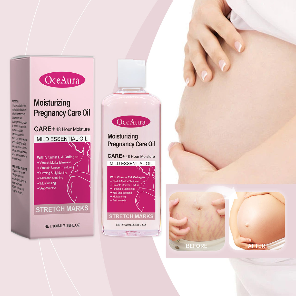 Skin Care Oil Moisturizes Postpartum Skin Fine Lines And Enhances Elasticity With A Moisturizing Cream For The Body - V.I.P Digital Presence