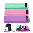 Resistance Bands 3-Piece Set Fitness Rubber Bands Expander Elastic Band For Fitness Elastic Bands Resistance Exercise Equipment - V.I.P Digital Presence