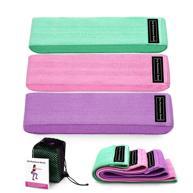 Resistance Bands 3-Piece Set Fitness Rubber Bands Expander Elastic Band For Fitness Elastic Bands Resistance Exercise Equipment - V.I.P Digital Presence