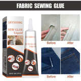 Fabric Sewing Glue, Fabric Sewing Rubber Shoe Pad Clothes Jeans Torn Repair Fabric Glue - V.I.P Digital Presence