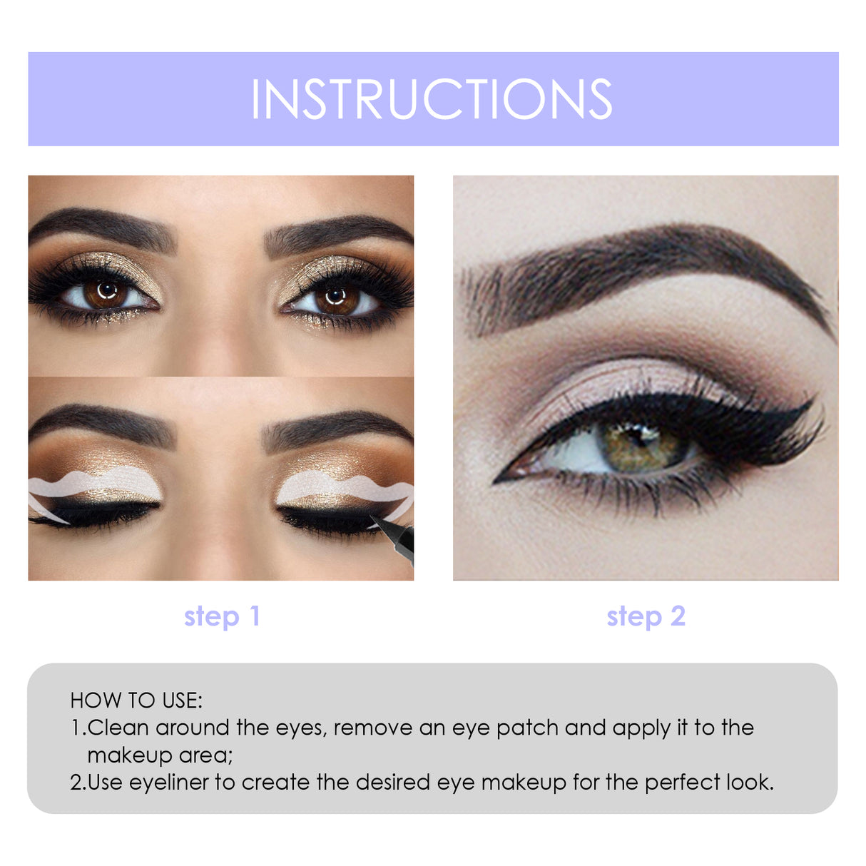 Beginner Eyeliner Assist Template, Lazy Beginner Beauty Tool Quick Makeup Eye Makeup Artefact - V.I.P Digital Presence