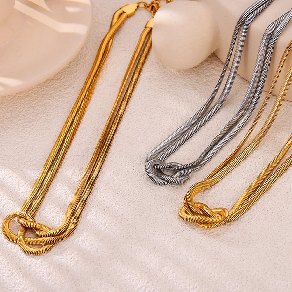 Titanium Steel Knot Necklace - V.I.P Digital Presence