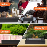 Desktop alcohol fireplace indoor metal fireplace rectangular portable real fire fireplace outdoor fireplace - V.I.P Digital Presence