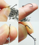 Rompin 50Pcs/box Size #2-15 High Carbon Steel Circle Owner Fishing Hooks - V.I.P Digital Presence