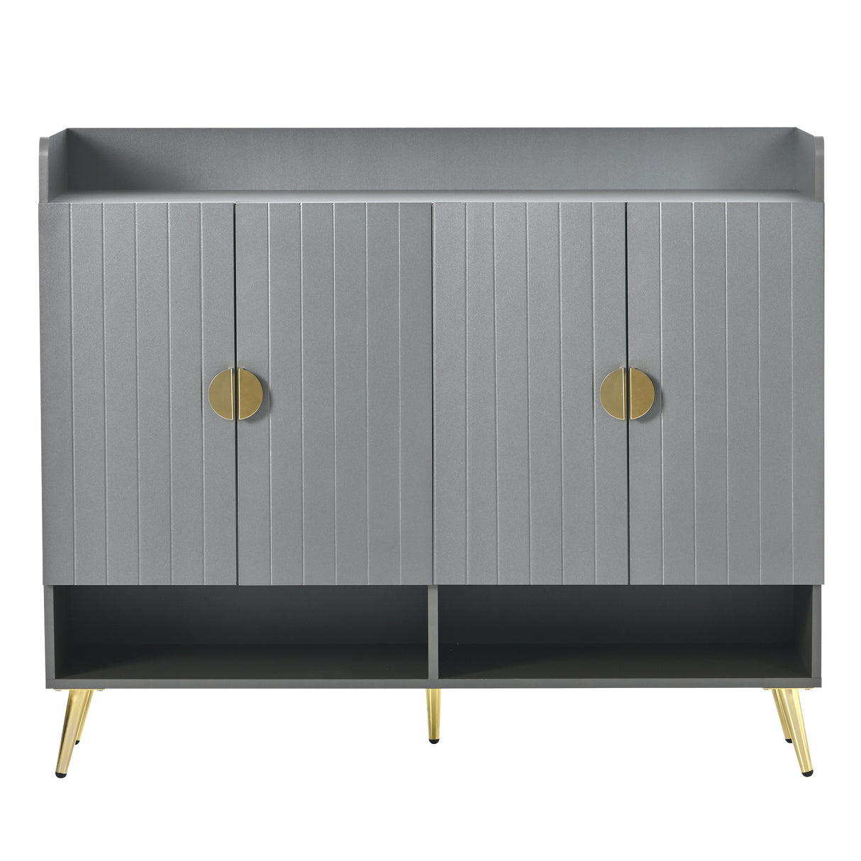 U-Can shoe cabinet with door, 11 layer shoe cabinet with adjustable shelves, modern wooden shoe cabinet (matte surface) - V.I.P Digital Presence