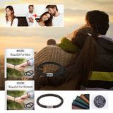 Couple Bracelet, Pu Leather Rope Woven Men's And Women's Style Personality Simple Style Couple Bracelet Fashion Accessories - V.I.P Digital Presence