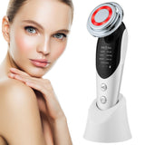 7-in-1 EMS Micro-Current Color Light Vibration LED Beauty Cleansing Import Instrument Face Lift Essence Import Instrument - V.I.P Digital Presence