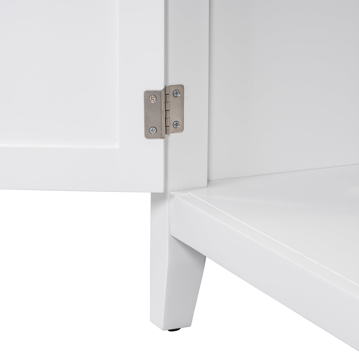 30" Bathroom Vanity with Sink Top, Bathroom Vanity Cabinet with Door and Two Drawers, Solid Wood Frame, One Package, White - V.I.P Digital Presence