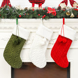 Christmas Decorations Knitted Wool Thick White Wool Socks Hotel Home Christmas Socks - V.I.P Digital Presence