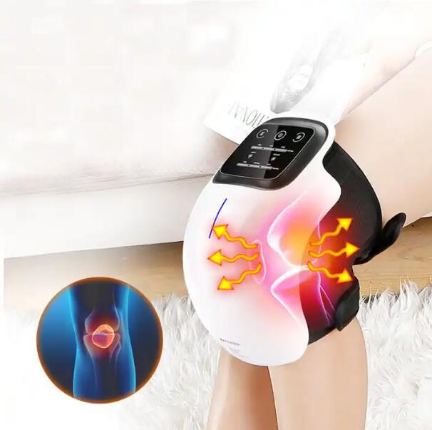 Knee Massager with Heat and Kneading for Pain Relie Rechargeable LED Display Arthritis Massagers Infrared Heated Vibration Tool - V.I.P Digital Presence