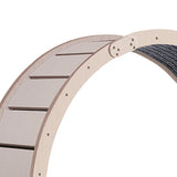 Cat Exercise Wheel for Indoor Cats, Cat Running Wheel with Carpeted Runway, 41" Natural Wood Color - V.I.P Digital Presence