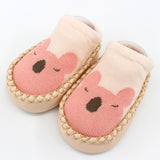 Spring And Autumn New Baby Shoes And Socks Soft Bottom Cartoon Children's Floor Toddler Socks Non-Slip Leather Bottom Cotton Socks Baby Socks - V.I.P Digital Presence