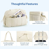 Large Capacity Carry-On Travel Duffel Bag for Women, with Shoulder Strap, Ideal for Weekend Overnight Trips and Sport Gym Use - V.I.P Digital Presence