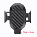 Long Rod Automatic Lock Car Phone Holder Telescopic Suction Cup Mount for Car Air Vent Lazy Live Streaming - V.I.P Digital Presence