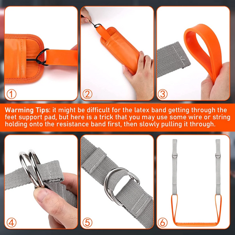 Pull Up Assistance Bands Set Resistance Strap for Pull Up Assist for Men Women Hanging Training Chin-up Workout Body Stretching - V.I.P Digital Presence