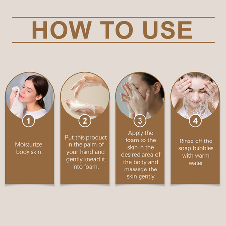 Coffee Cleansing Soap, Coffee Essence Gently Cleans, Nourishes, Moisturizes And Brightens The Skin - V.I.P Digital Presence